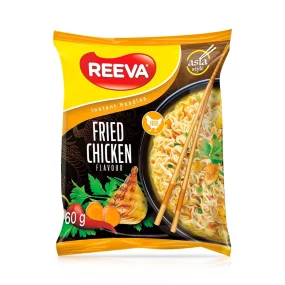 Лапша быстрого приготовления - Рива, со вкусом жареной курицы, 60 г
